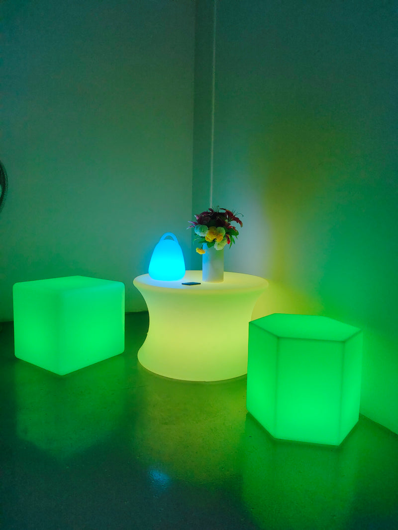 Glow Furniture Collection – LED Colour Changing Range, Learning SPACE