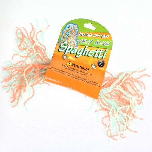 Glow In The Dark Stretchy Spaghetti - Tactile, Sensory Toy, Learning SPACE