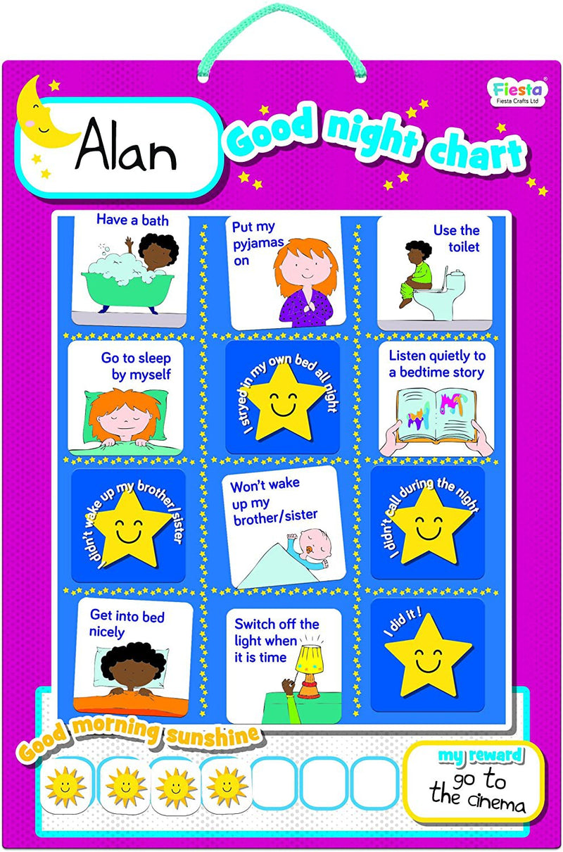 Good Night Chart, Learning SPACE