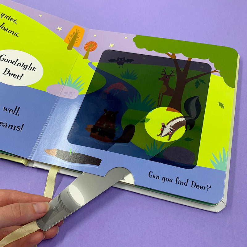 Goodnight Bear - Magic Torch Book, Learning SPACE