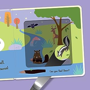Goodnight Bear - Magic Torch Book, Learning SPACE