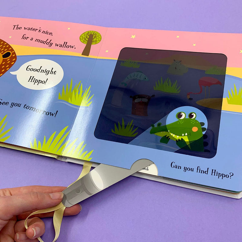 Goodnight Lion - Magic Torch Book, Learning SPACE