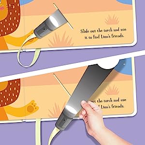 Goodnight Lion - Magic Torch Book, Learning SPACE