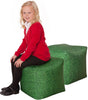 Grass Cubes Bean Bags-Bean Bags, Bean Bags & Cushions, Eden Learning Spaces, Nature Learning Environment, Nature Sensory Room, Sensory Garden, Stock, Wellbeing Furniture-Learning SPACE