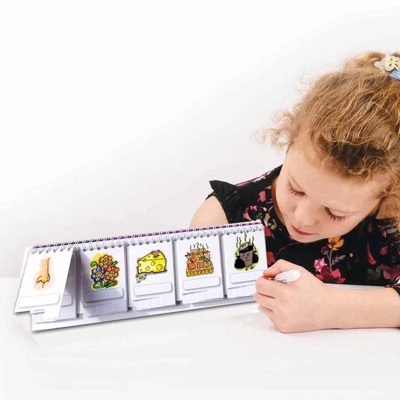 Grouping Senses flip Book, Learning SPACE