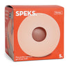Speks Gump Jumbo Reef memory gel stress ball in its orange SPEKS retail box
