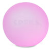 Speks Gump Jumbo memory gel stress ball in Moon Jelly pink on a white background
