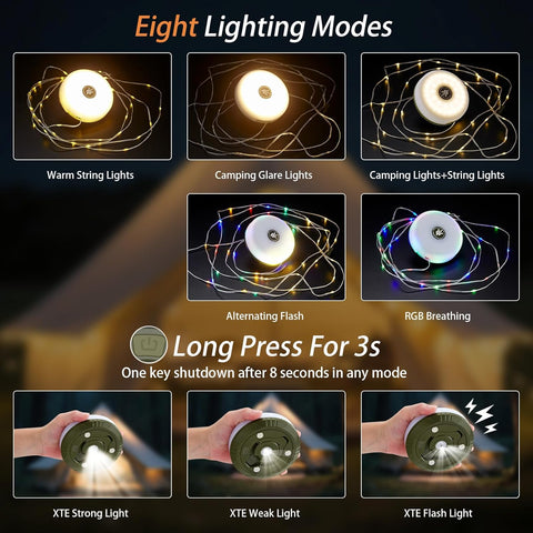 Portable Sensory Room Lights - Calm space lighting String Lights NOW WITH RGB COLOUR-Den Accessories,Lamp,Night Light,Portable Sensory Rooms,Sensory Room Lighting,string light,Teenage Lights-Learning SPACE