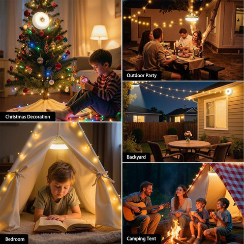 Portable Sensory Room Lights - Calm space lighting String Lights NOW WITH RGB COLOUR-Den Accessories,Lamp,Night Light,Portable Sensory Rooms,Sensory Room Lighting,string light,Teenage Lights-Learning SPACE