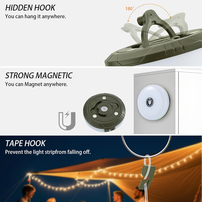 Portable Sensory Room Lights - Calm space lighting String Lights, Learning SPACE