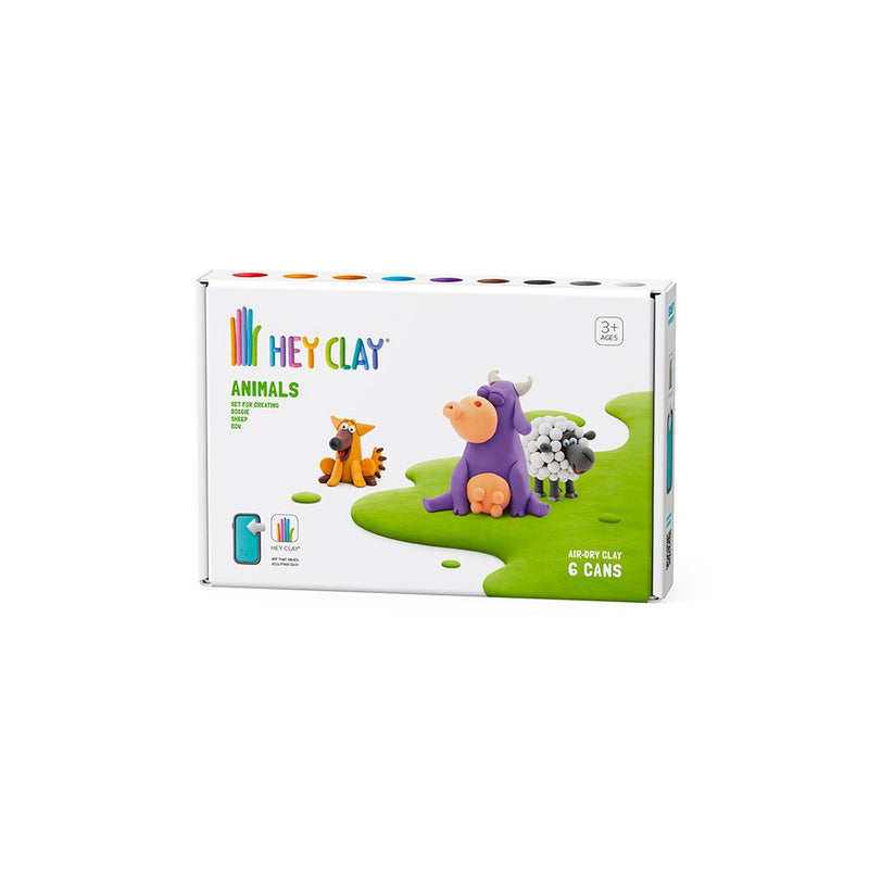 HEY Clay Modelling Set - Animals, Learning SPACE