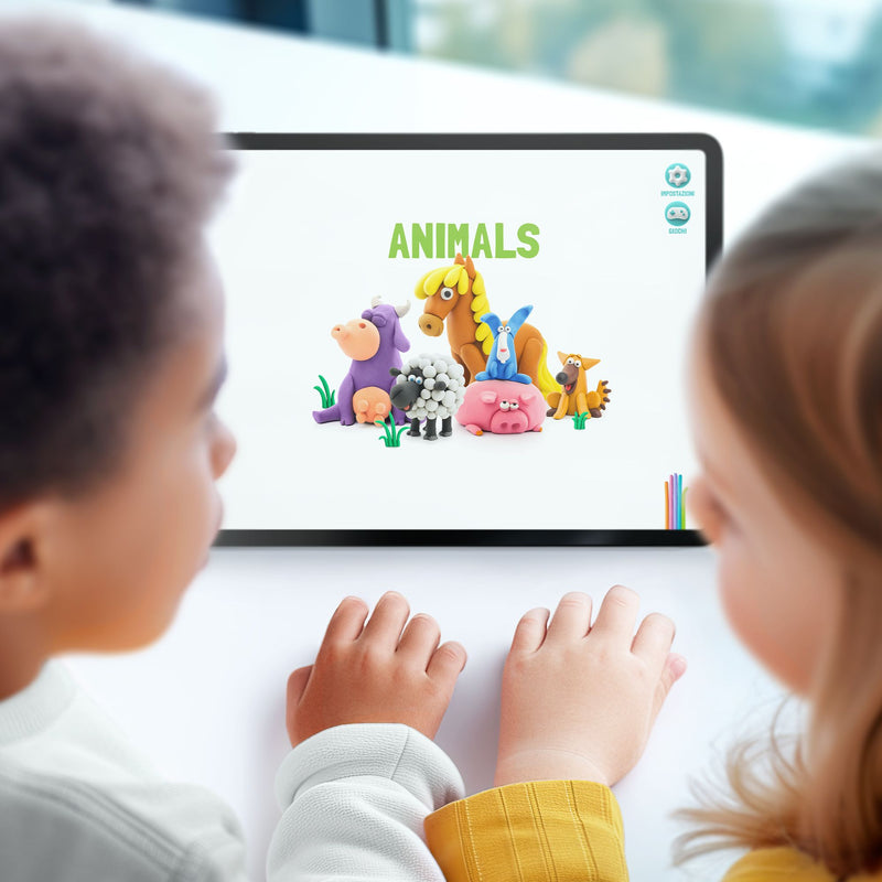 HEY Clay Modelling Set - Animals, Learning SPACE