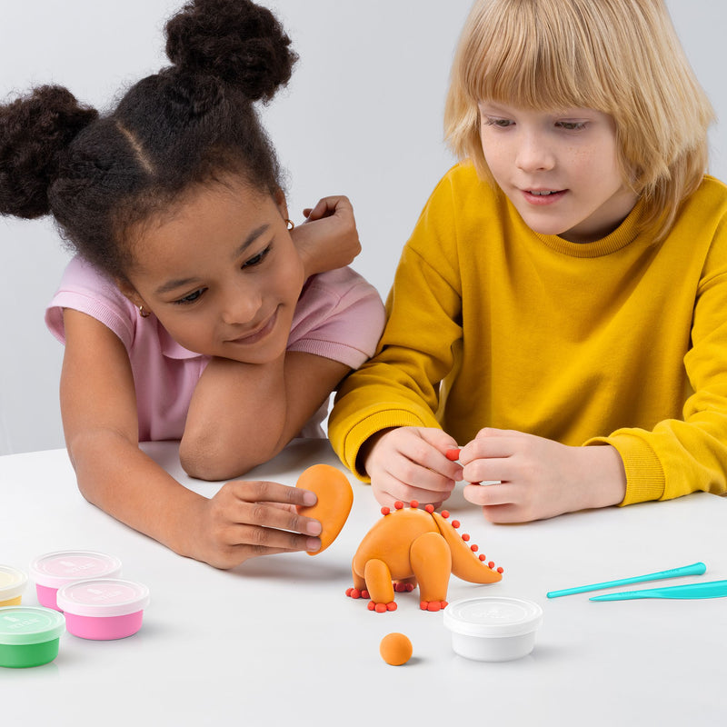 HEY Clay Modelling Set - Dinos, Learning SPACE