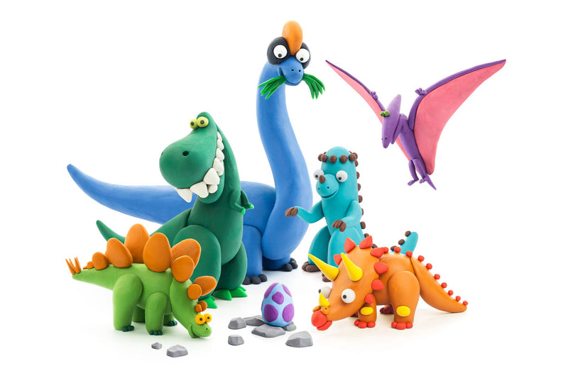 HEY Clay Modelling Set - Dinos, Learning SPACE