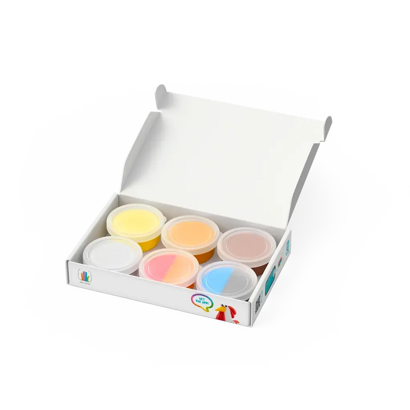 HEY Clay Modelling Set - Farm Birds, Learning SPACE