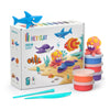 HEY Clay Modelling Set - Ocean-Air Drying Clay,Arts & Crafts,Craft Activities & Kits,Early Arts & Crafts,Hey Clay-Learning SPACE