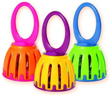 Halilit Cage Bell (Various Colours)-AllSensory,Baby Cause & Effect Toys,Baby Musical Toys,Baby Sensory Toys,Cerebral Palsy,Early Years Musical Toys,Gifts for 0-3 Months,Gifts For 3-6 Months,Gifts For 6-12 Months Old,Halilit Toys,Music,Sound,Stock-Learning SPACE