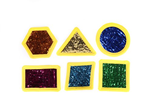 Hand-Held Sequin Pads - Set of 6, Learning SPACE
