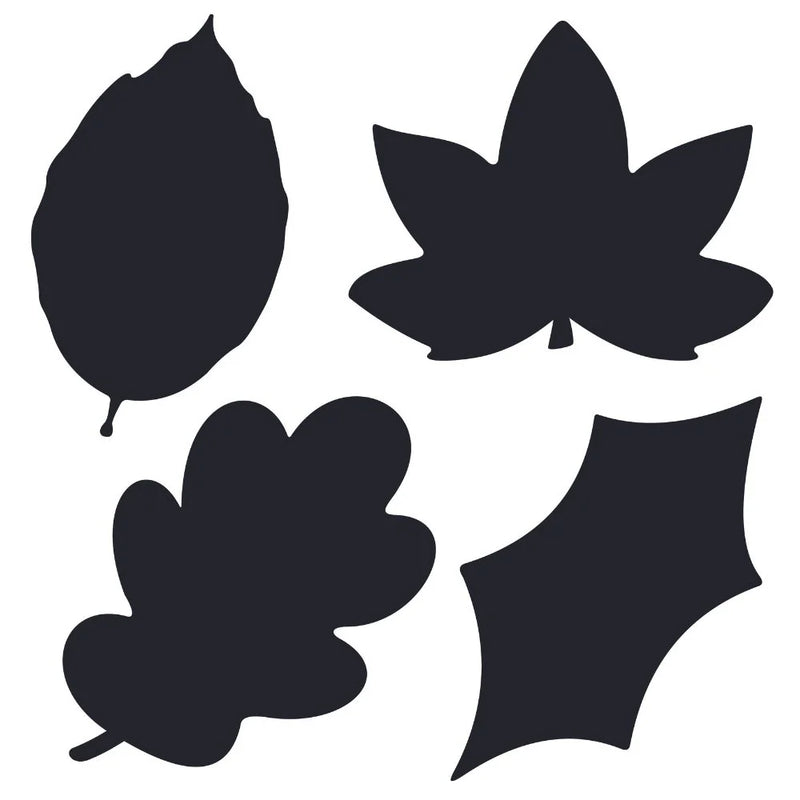 Handheld Chalkboards - Leaves Set of 4, Learning SPACE