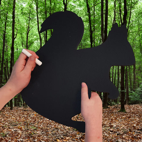 Handheld Chalkboards - Woodland Animals Set of 4-Atelier,Chalk,EDUK8,Forest School & Outdoor Garden Equipment,Mark Making-Learning SPACE