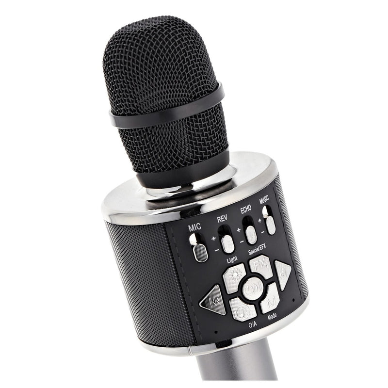 Handheld Karaoke Microphone with Bluetooth and Effects, Learning SPACE