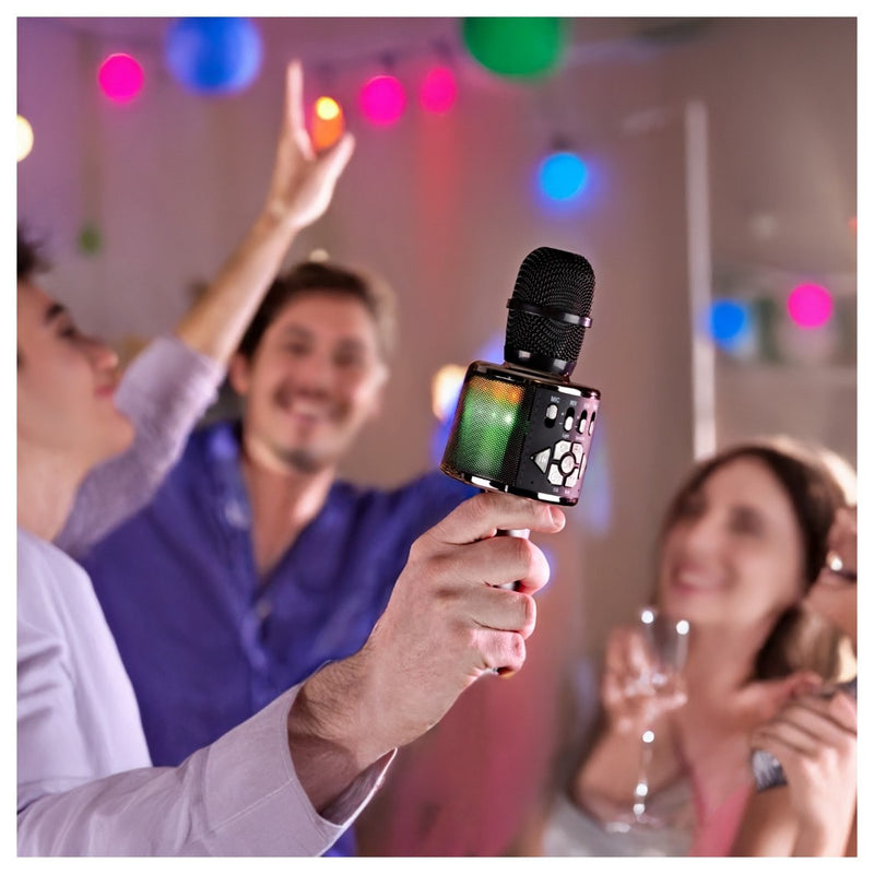 Handheld Karaoke Microphone with Bluetooth and Effects, Learning SPACE