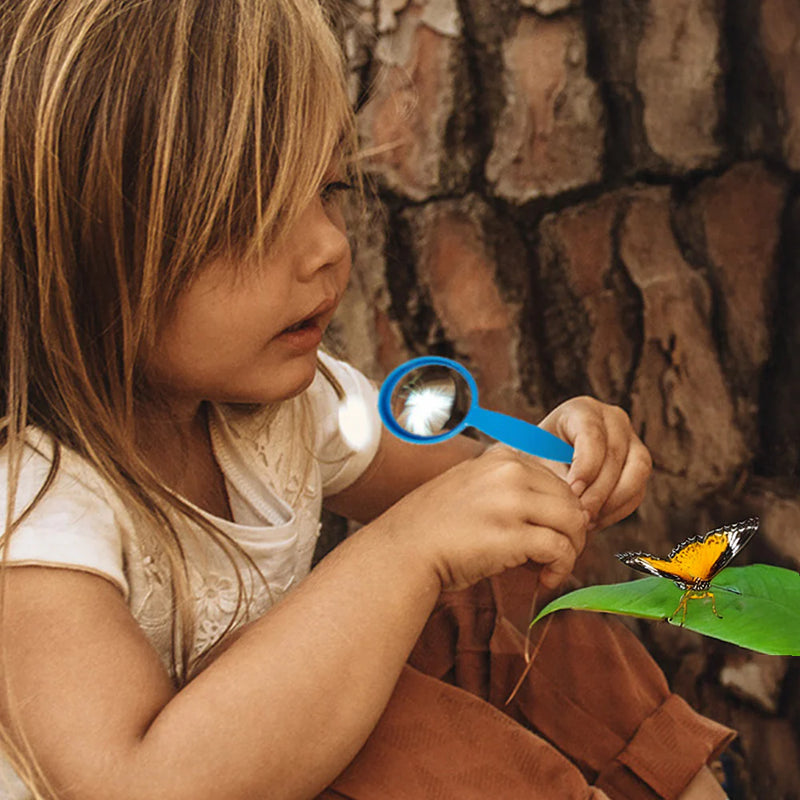 Handy Magnifiers in stand Set of 12, Learning SPACE