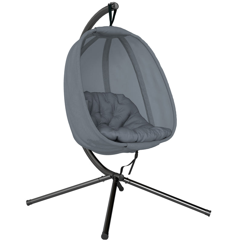 Hanging Egg Chair - Swing Hammock with Side Pocket, Learning SPACE
