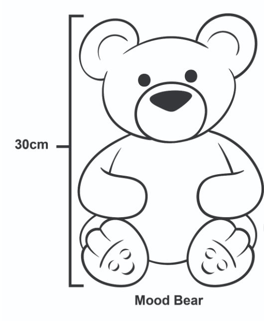 Happy Bear - Mood Bear, Learning SPACE