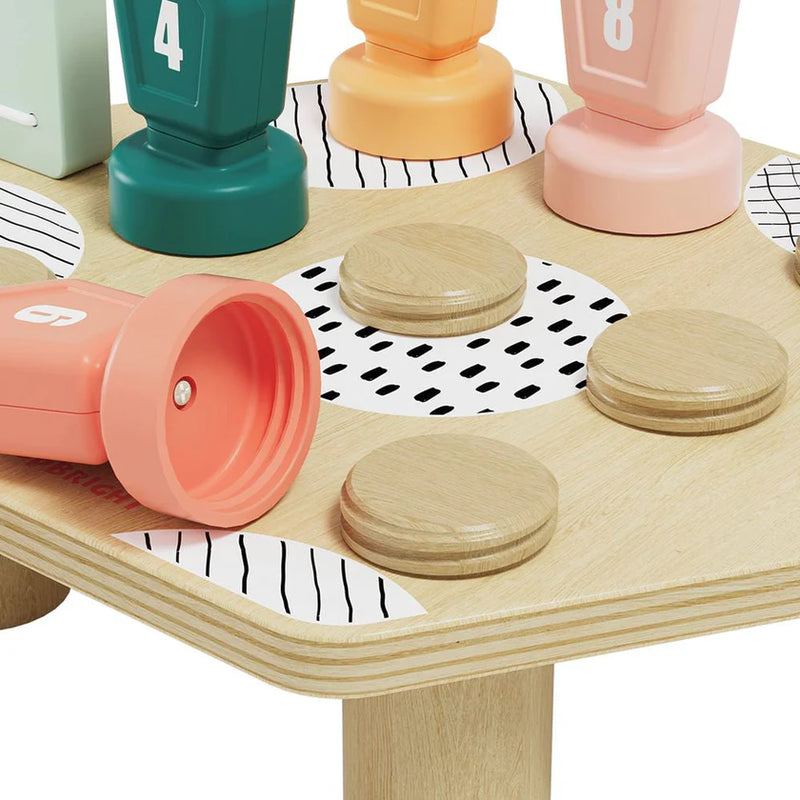 Happy Dino Twist Wooden Game, Learning SPACE