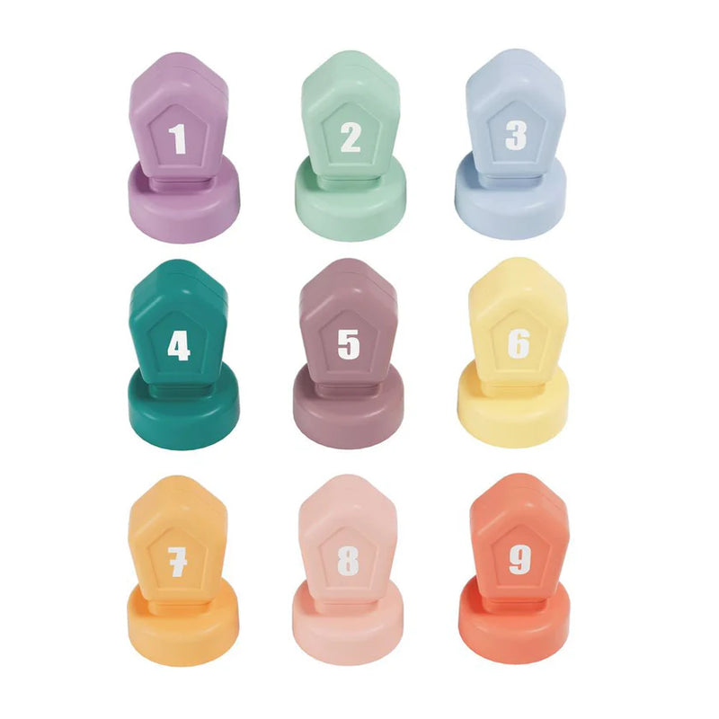 Happy Dino Twist Wooden Game, Learning SPACE