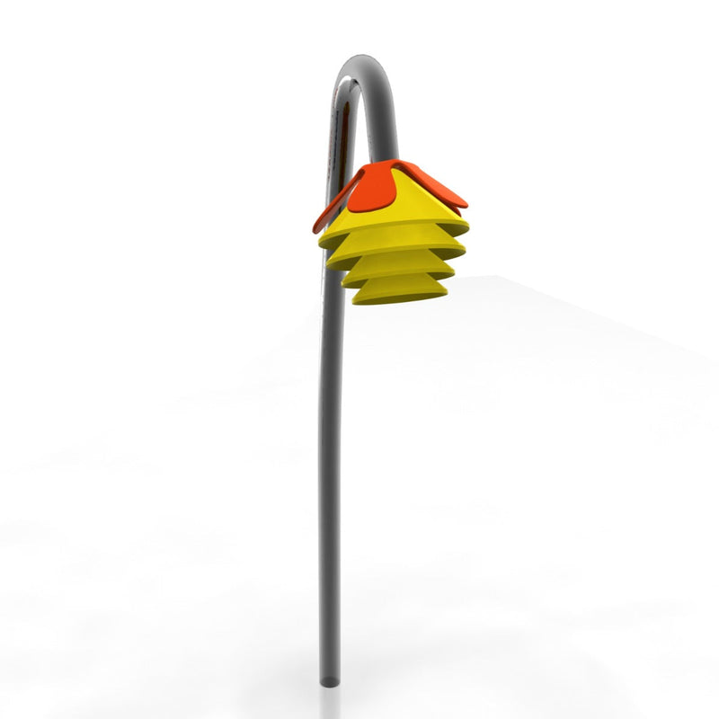 Harmony Bells - Sensory Garden Musical Instruments, E5 Yellow Bell Ground Learning SPACE