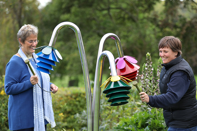Harmony Bells - Sensory Garden Musical Instruments, Learning SPACE