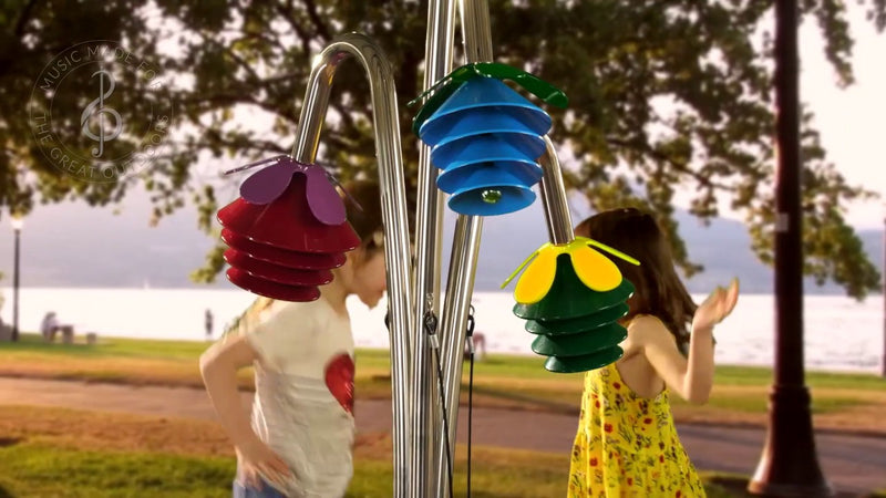 Harmony Bells - Sensory Garden Musical Instruments, Learning SPACE