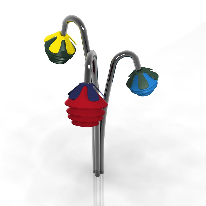 Harmony Bells - Sensory Garden Musical Instruments, Major Bunch (RGB) Ground Learning SPACE