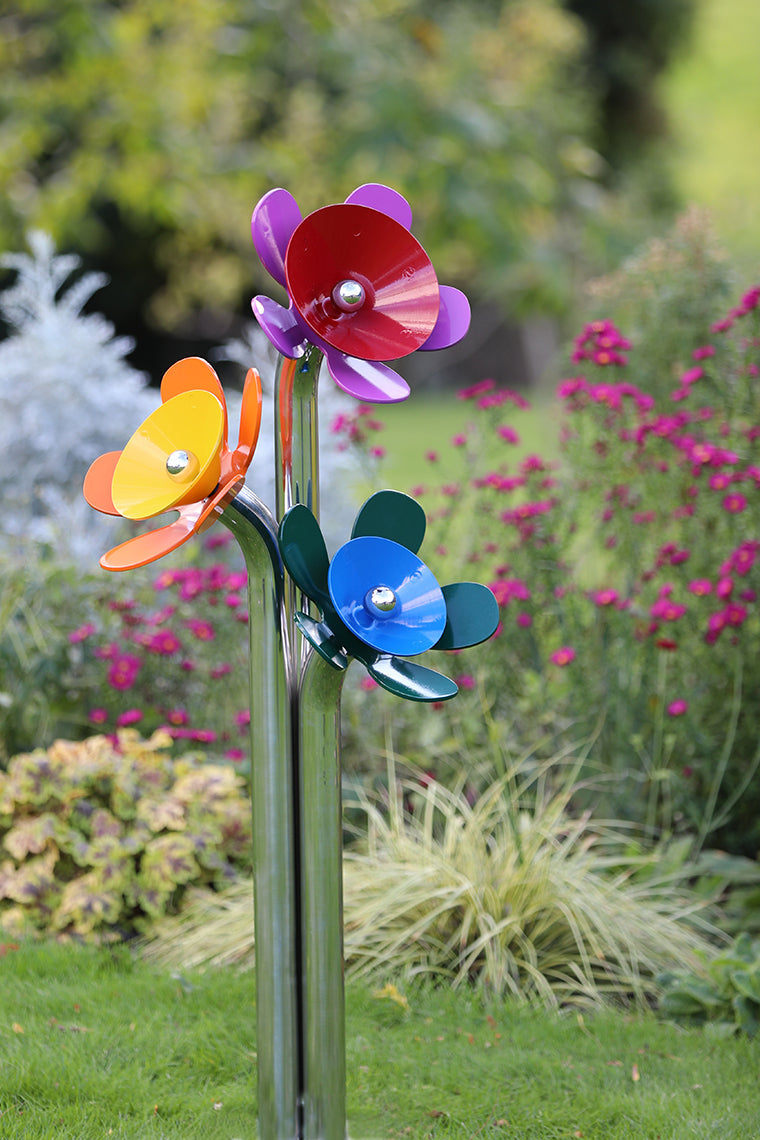 Harmony Flowers - Sensory Garden Musical Instruments, Major Posy Ground Learning SPACE