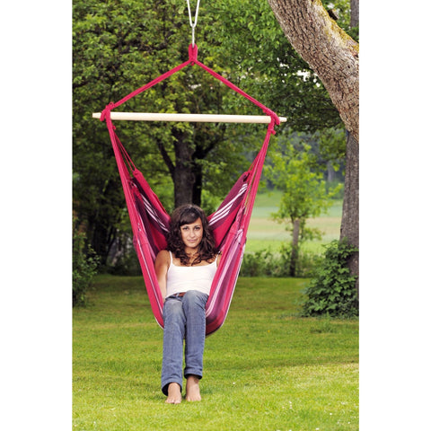 Havanna Fuego Hammock Chair-Hammock Chair-Amazonas,Cotton,Dropship,EllTex,Hammock chair,Hanging Chair,Indoor,Pink,Purple,Single,Weatherproof-Learning SPACE