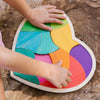 Heart Full of Colour Wooden Puzzle, Puzzles Learning SPACE