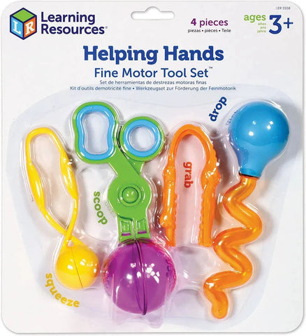 Helping Hands Fine Motor Tool Set™-Additional Need,Baby Bath. Water & Sand Toys,Dyspraxia,Fine Motor Skills,Helps With,Learning Difficulties,Learning Resources,Messy Play,Neuro Diversity,Outdoor Sand & Water Play,Sand,Stock,Water & Sand Toys-Learning SPACE