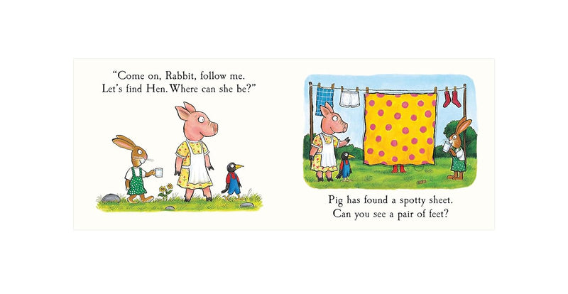 Hide and Seek Pig Lift-the-Flap Book - Julia Donaldson, Learning SPACE