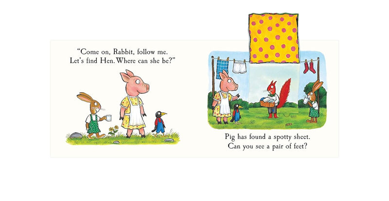 Hide and Seek Pig Lift-the-Flap Book - Julia Donaldson, Learning SPACE