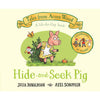 Hide and Seek Pig Lift-the-Flap Book - Julia Donaldson-Baby Books & Posters,Early Reading Books,Gifts For 1 Year Olds,Tactile Toys & Books-Learning SPACE