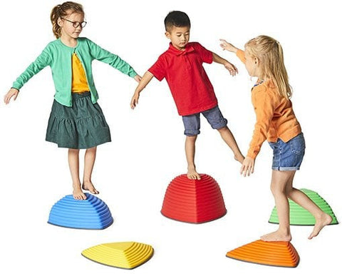 Hilltops - Set Of 5-Active Games,Balancing Equipment,Calmer Classrooms,Christmas,Exercise,Games & Toys,Gonge,Gross Motor and Balance Skills,Movement Breaks,Primary Games & Toys,Stepping Stones,Vestibular-Learning SPACE