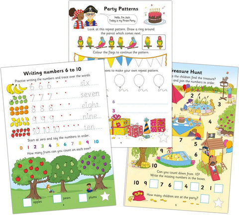 Home Learning Book - Number Fun-Addition & Subtraction,Counting Numbers & Colour,Dyscalculia,Early Years Books & Posters,Early Years Maths,Galt,Maths,Maths Worksheets & Test Papers,Neuro Diversity,Primary Maths,Stock-Learning SPACE