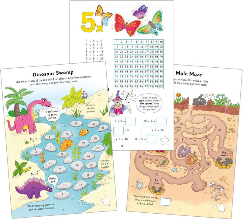 Home Learning Book - Times Tables, Learning SPACE
