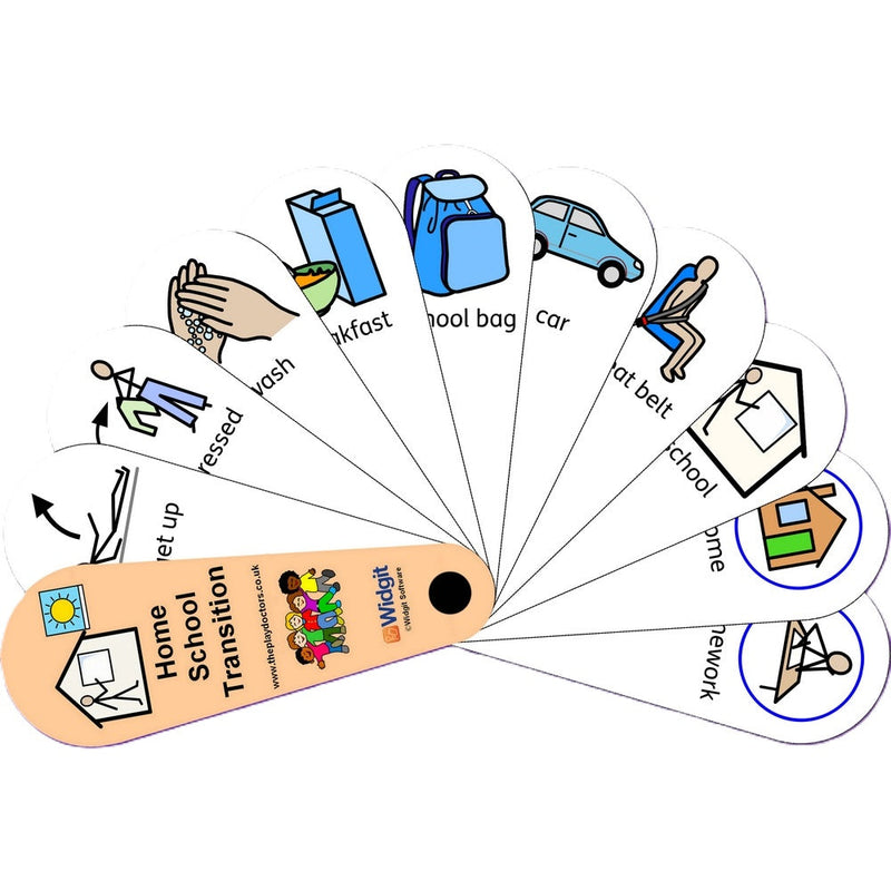 Home School Transition Fan, Hand Fans Learning SPACE