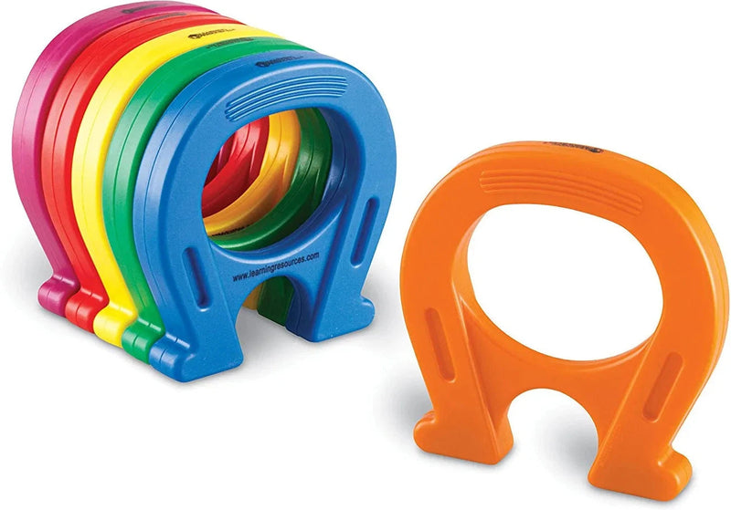 Horseshoe Magnets Set of 6 or 12, Learning SPACE