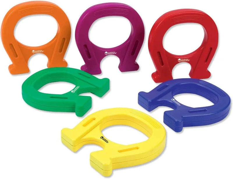 Horseshoe Magnets Set of 6 or 12, Learning SPACE