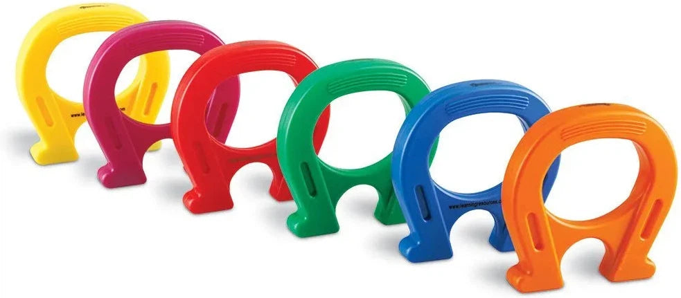 Horseshoe Magnets Set of 6 or 12-Early Science,Learning Resources,S.T.E.M,Science Activities-Learning SPACE