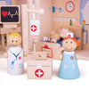 Hospital Mini Playset-Bigjigs Toys,Early Years Travel Toys,Fire. Police & Hospital,Gifts For 3-5 Years Old,Human Body,Imaginative Play,S.T.E.M,Small World,Stock-Learning SPACE